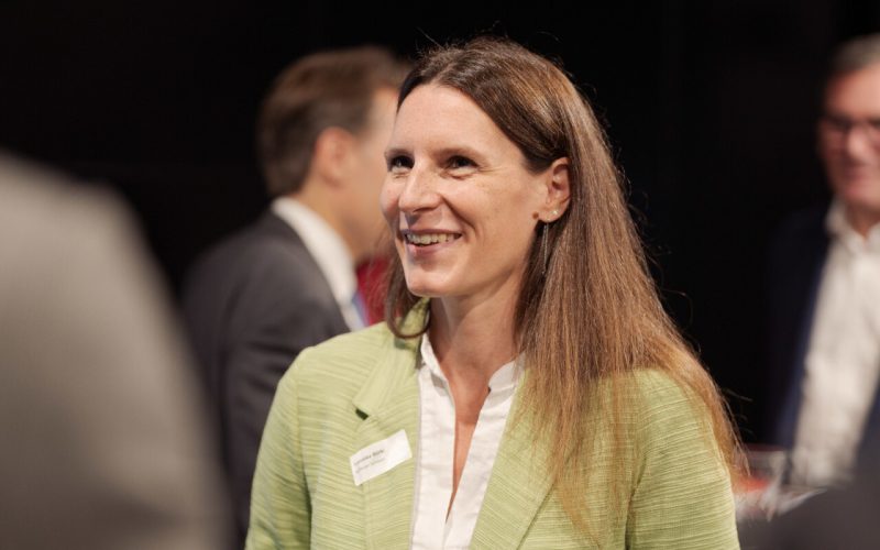 Impressionen vom Event «Klimakrise: KMU lavieren nicht, sie handeln!» mit Bundesrat Albert Roesti als Gastredner, organisiert von der Klimastiftung Schweiz und dem Forum Raiffeisen fotografiert am Mittwoch, 13. September 2023 in Bern. (Manuel Lopez)